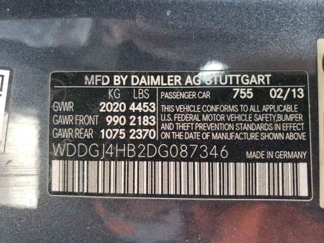 2012 2013 2014 2015 Mercedes C250 W204 1.8L RWD 2WD AUTOMATIC TRANSMISSION ASSY