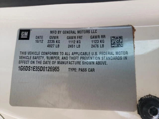 2013 13 Cadillac CTS 3.6L V6 AT AWD 4WD ENGINE MOTOR ASSEMBLY LFX GRADE A