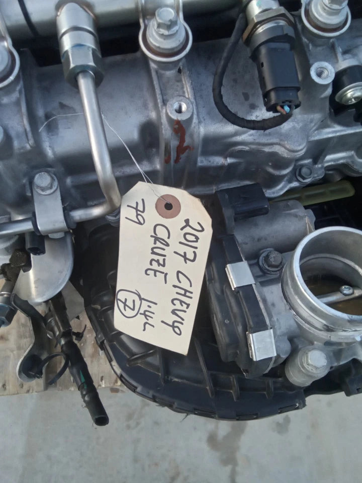 21-22 CHEVY TRAX 16-19 CRUZE 16-22 BUICK ENCORE 1.4L ENGINE MOTOR W/TURBO ASSEM
