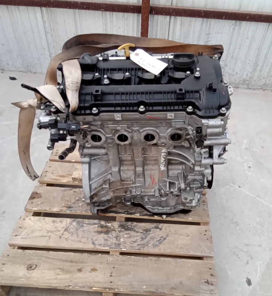 2014 2015 2016 HYUNDAI ELANTRA 1.8L ENGINE MOTOR ASSEMBLY VIN E G4NB FED ULEV