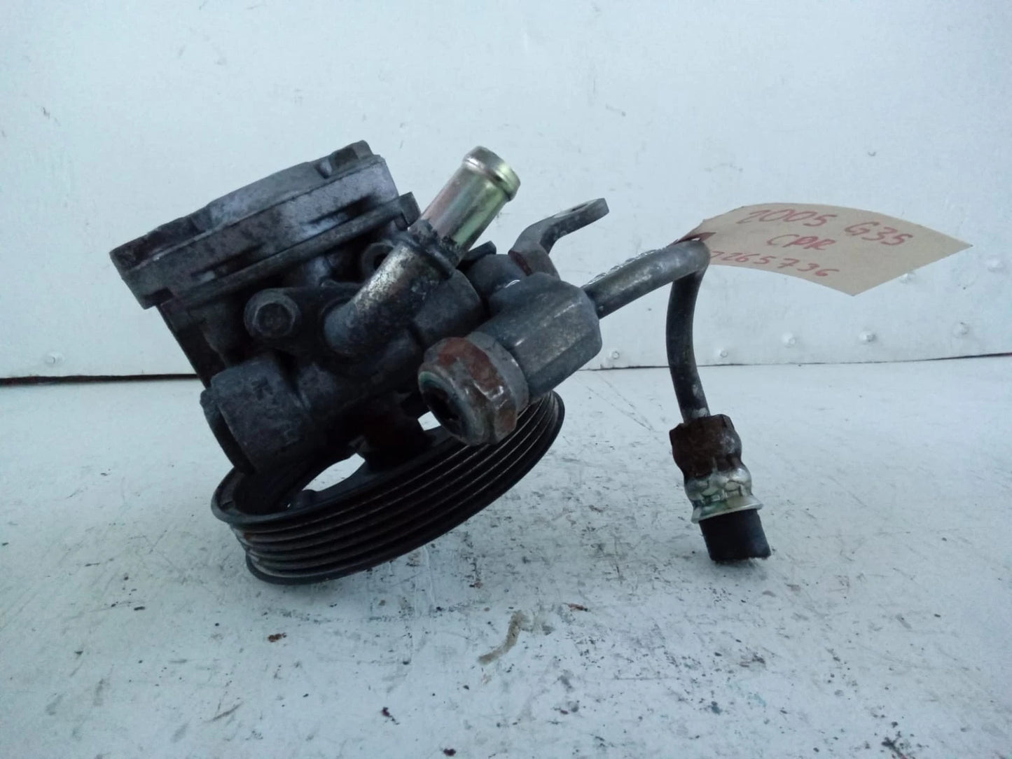 2003-2007 INFINITI G35 3.5L | 03-05 NISSAN 350Z POWER STEERING PUMP 49110-AM605