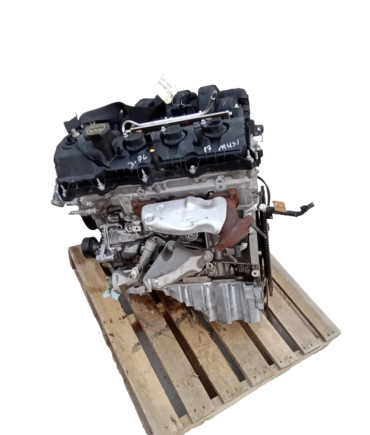 2015 2016 2017 FORD MUSTANG ENGINE MOTOR ASSEMBLY 3.7L VIN M, 8th digit