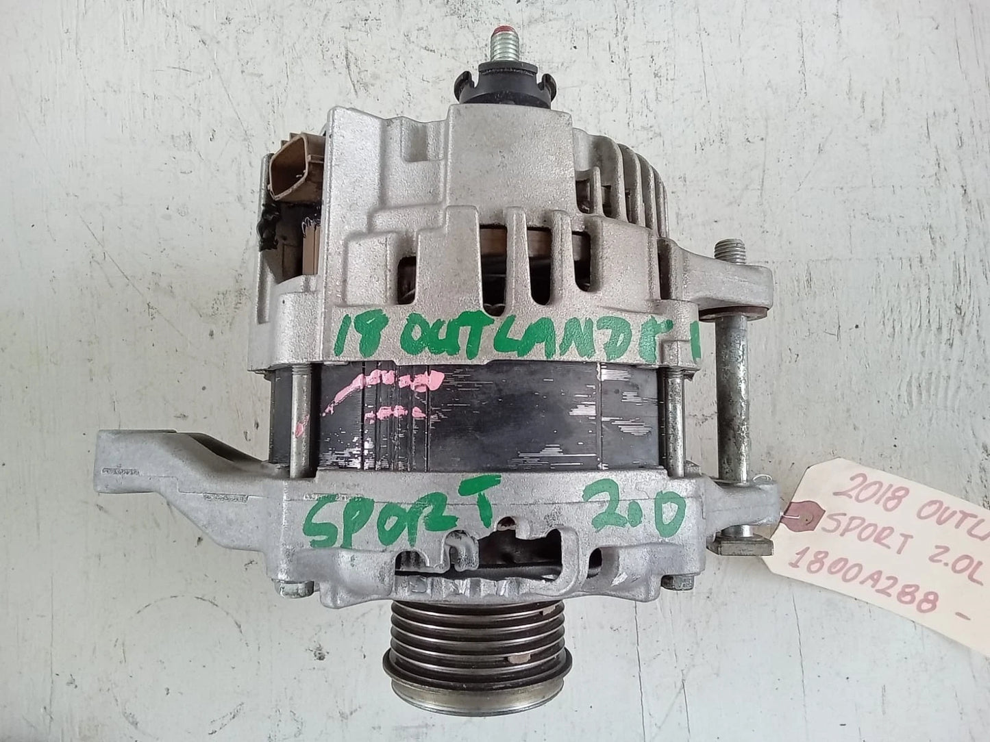 2011-2019 MITSUBISHI OUTLANDER SPORT 2.0L ALTERNATOR GENERATOR - 1800A288