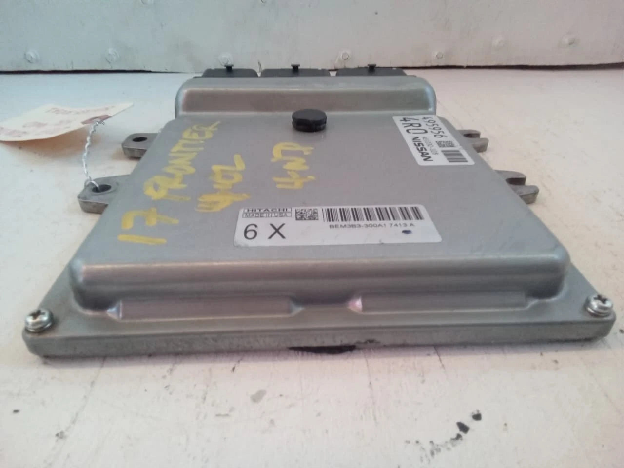 16-17 NISSAN FRONTIER 4.0L 4WD ENGINE COMPUTER CONTROL MODULE ECU ECM BEM3B3300A