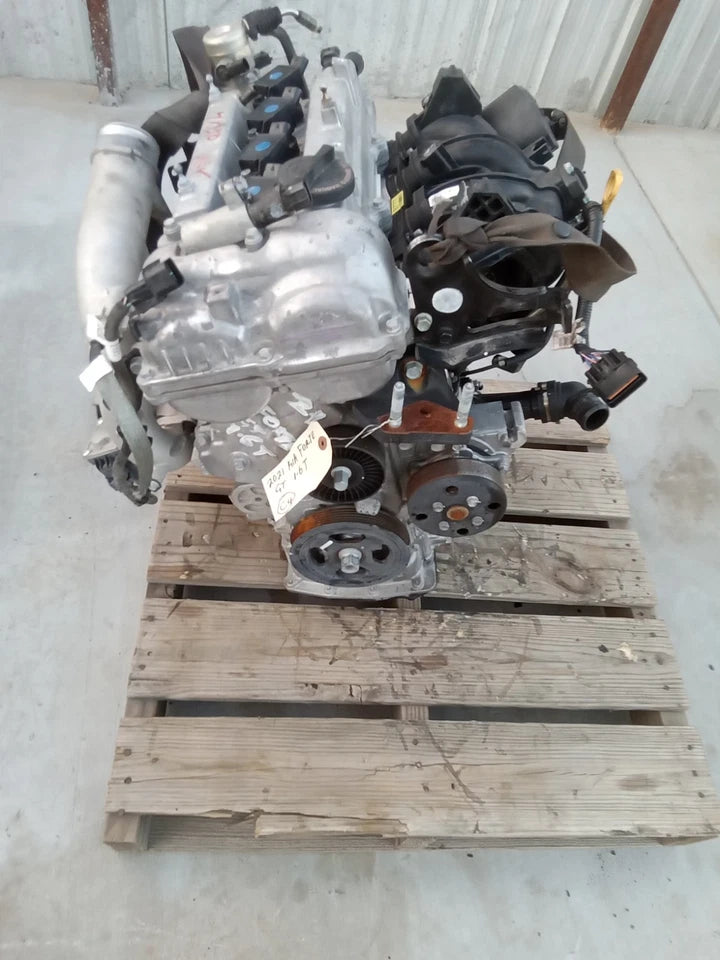 20-24 KIA FORTE 1.6T ENGINE MOTOR ASSEMBLY MT MEXICO BUILT VIN C W/ TURBO G4FJ
