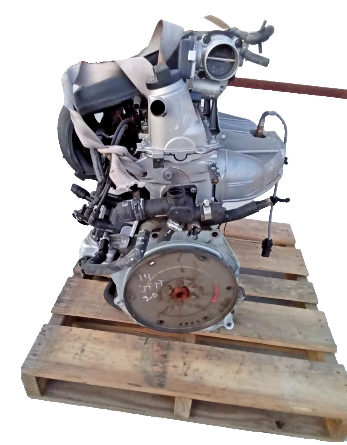 11 12 13 14 15 16 VOLKSWAGEN JETTA 2.0L ENGINE MOTOR ASSY VIN K CBPA W/O TURBO