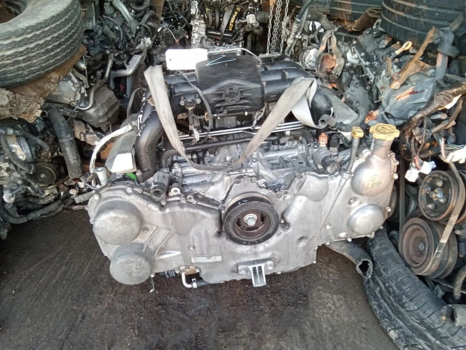 12 13 14 SUBARU LEGACY OUTBACK 3.6L, VIN D, VIN E, VIN M, VIN J ENGINE MOTOR