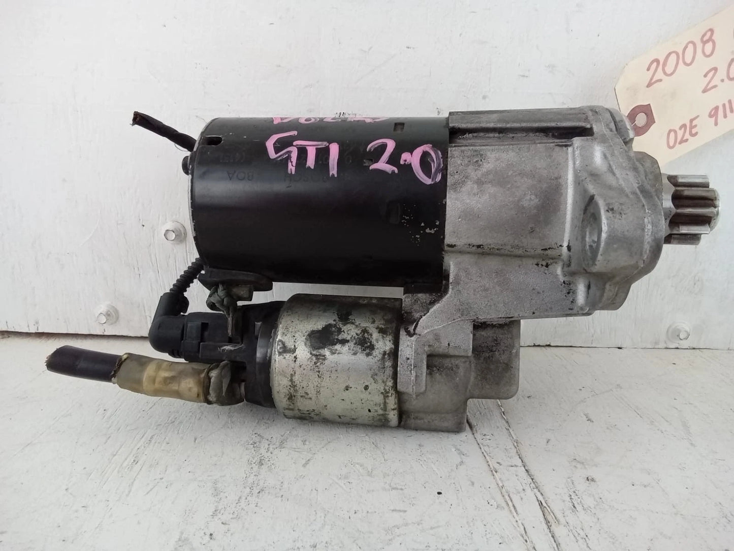 2006-2014 VOLKSWAGEN GOLF GTI 2.0L STARTER MOTOR 02E-911-023-J | 1-005-831-445
