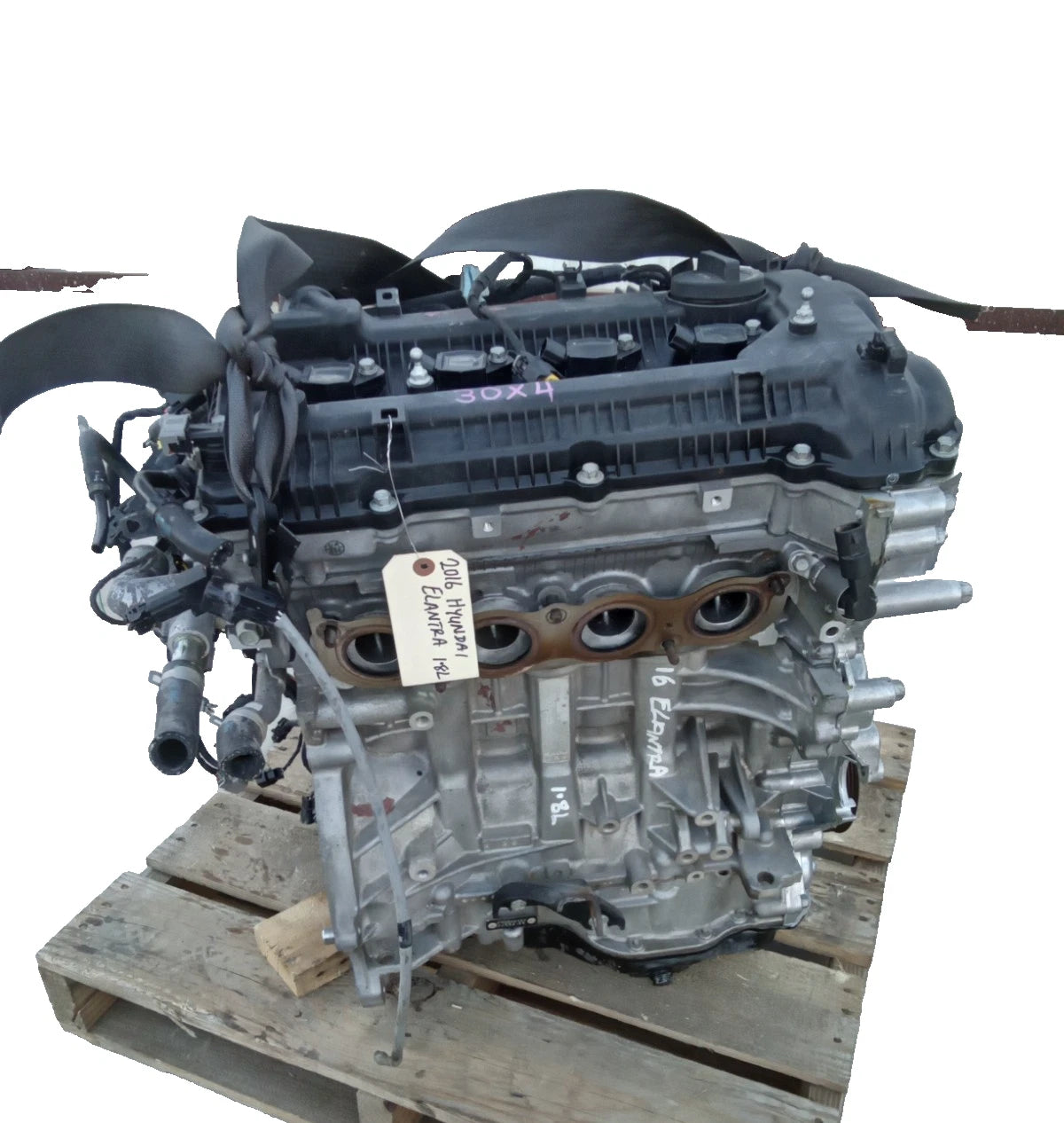 14 15 16 HYUNDAI ELANTRA 1.8L ENGINE MOTOR ASSEMBLY VIN E G4NB ULEV GRADE A