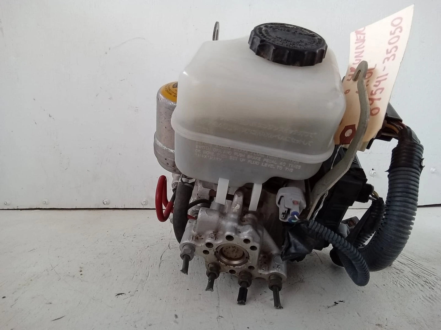 2005-2009 TOYOTA 4RUNNER 4.0L ABS PUMP BRAKE BOOSTER MASTER CYLINDER 89541-35050