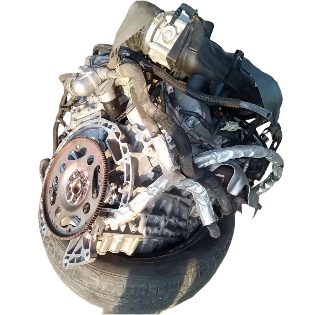 2011 2012 LINCOLN MKZ FORD FUSION VIN C, 8th digit 3.5L ENGINE MOTOR W/O COOLER