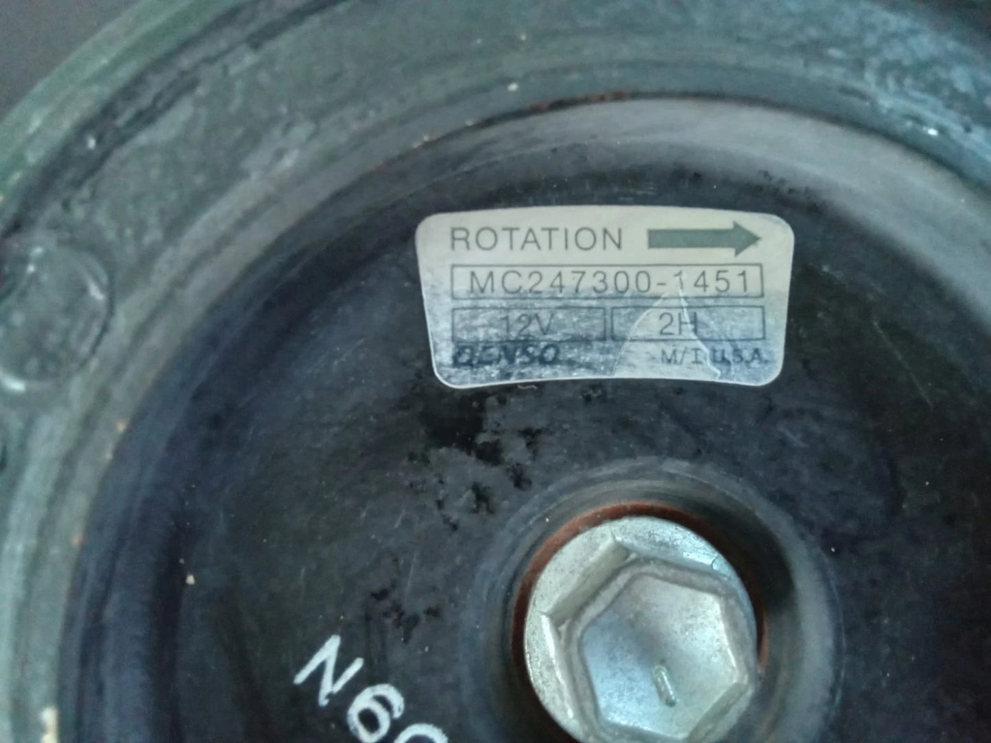 2003-2008 TOYOTA COROLLA MATRIX 1.8L A/C COMPRESSOR MC447220-4351