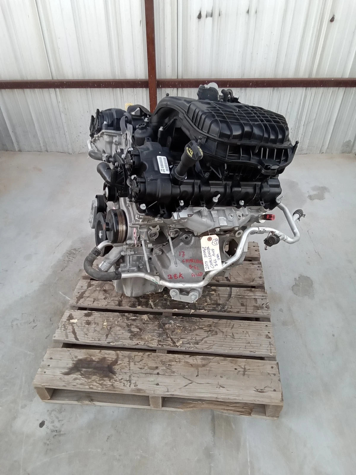 14-19 DODGE CHARGER 17-19 CHALLENGER 14-19 CHRYSLER 300 3.6L AWD ENGINE MOTOR