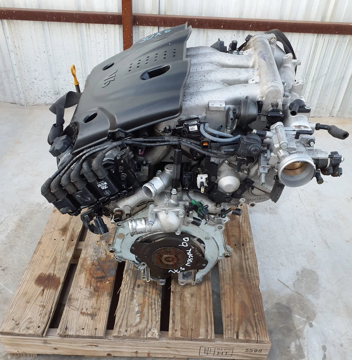 05-10 KIA SPORTAGE 05-09 HYUNDAI TUCSON 2.7L V6 ENGINE MOTOR ASSY VIN 3 &D G6BA