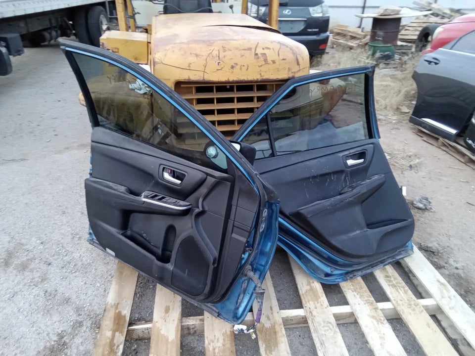 2015 2016 2017 TOYOTA CAMRY FRONT AND REAR LEFT DRIVER SIDE DOORS SET(2 DOORS)