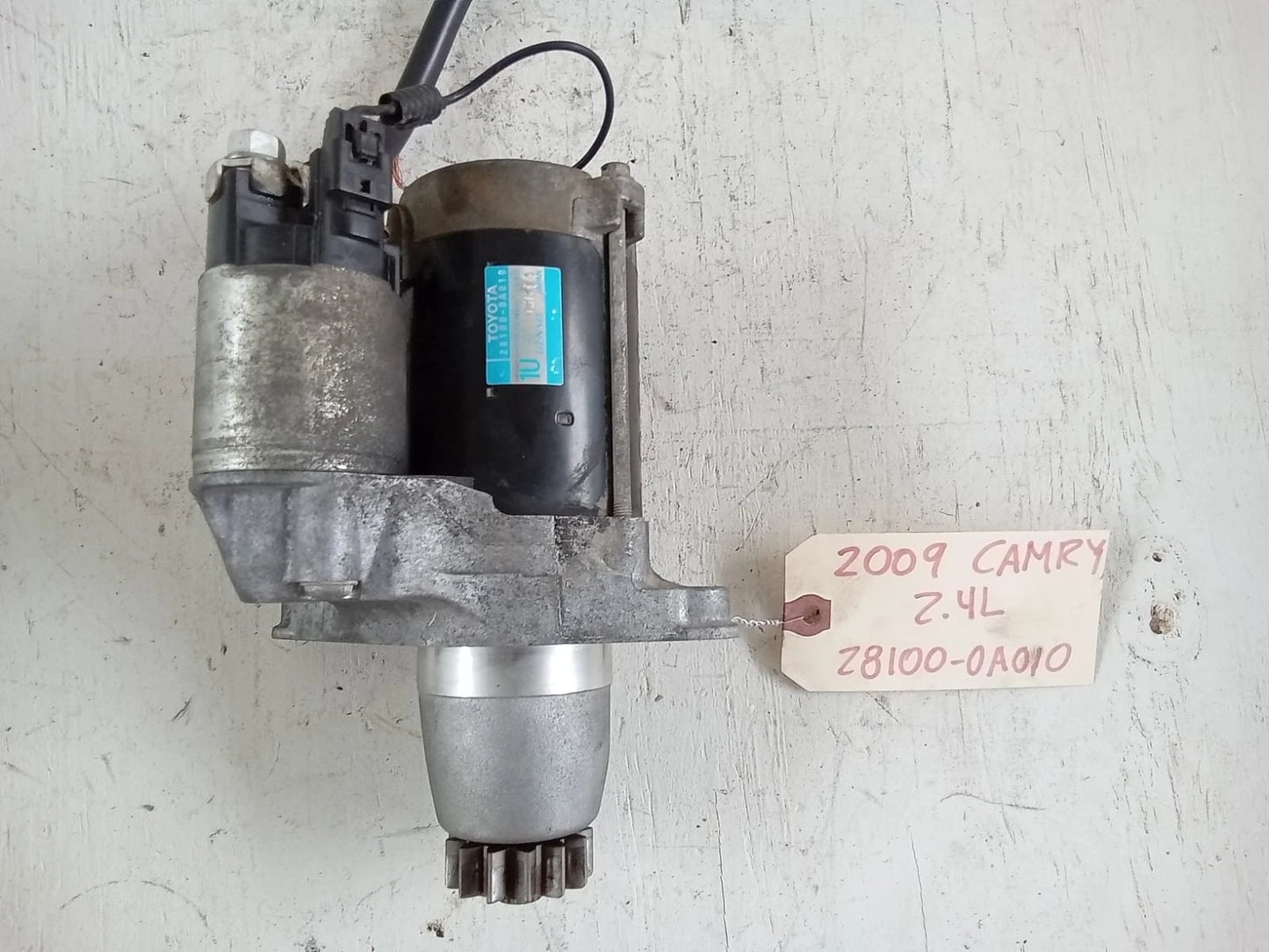 2007-2009 TOYOTA CAMRY 2.4L STARTER MOTOR - 28100-0A010 | TN428000-1080