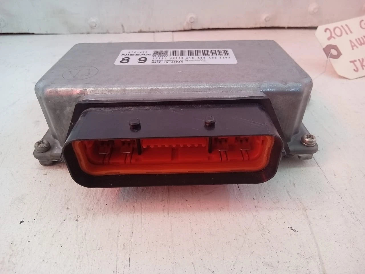 08-11 INFINITI G37X AWD VARIABLE VALVE CONTROL MODULE TCM 23751 JK00B A1C-A00