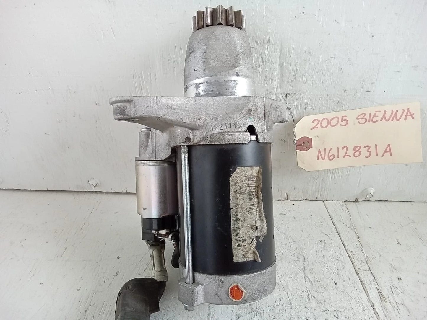 2004-2010 TOYOTA SIENNA 3.5L STARTER MOTOR - N612831A