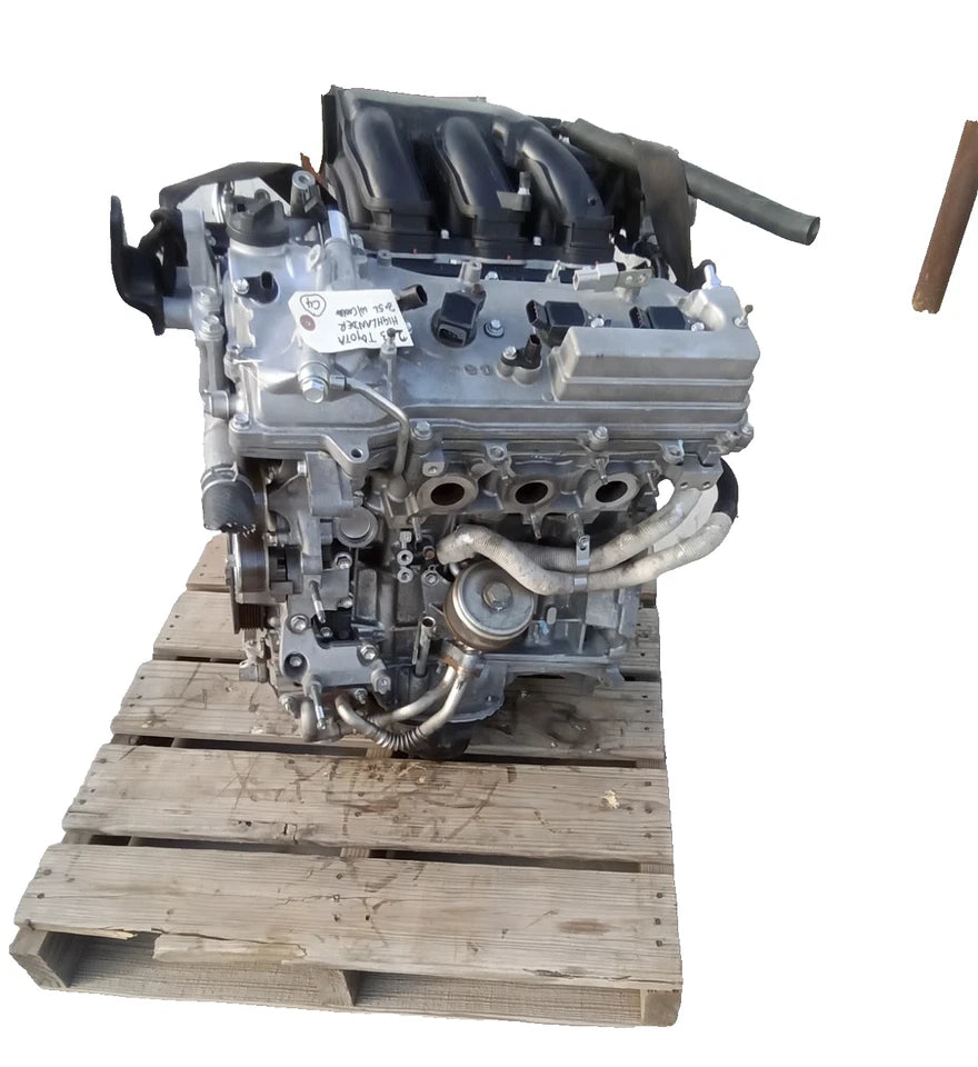 10 11 12 13 TOYOTA HIGHLANDER 3.5L ENGINE MOTOR ASSY W/ OIL COOLER 2GRFE GRADE A