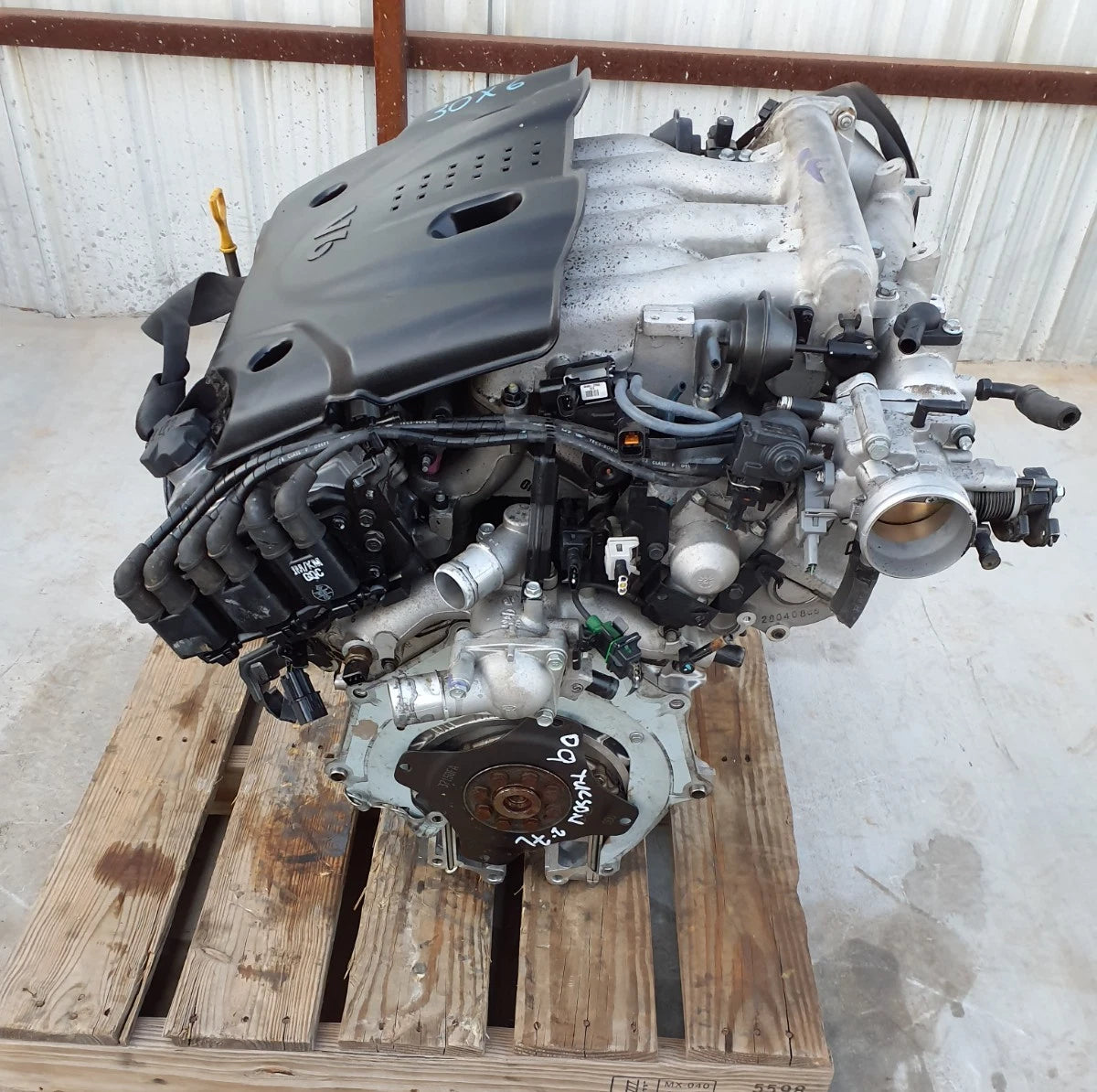 05-10 KIA SPORTAGE 05-09 HYUNDAI TUCSON 2.7L V6 ENGINE MOTOR ASSY VIN 3 &D G6BA