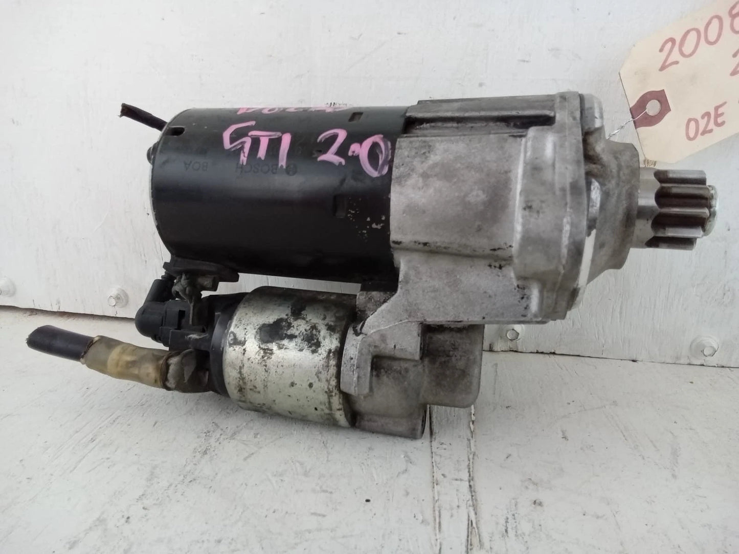 2006-2014 VOLKSWAGEN GOLF GTI 2.0L STARTER MOTOR 02E-911-023-J | 1-005-831-445