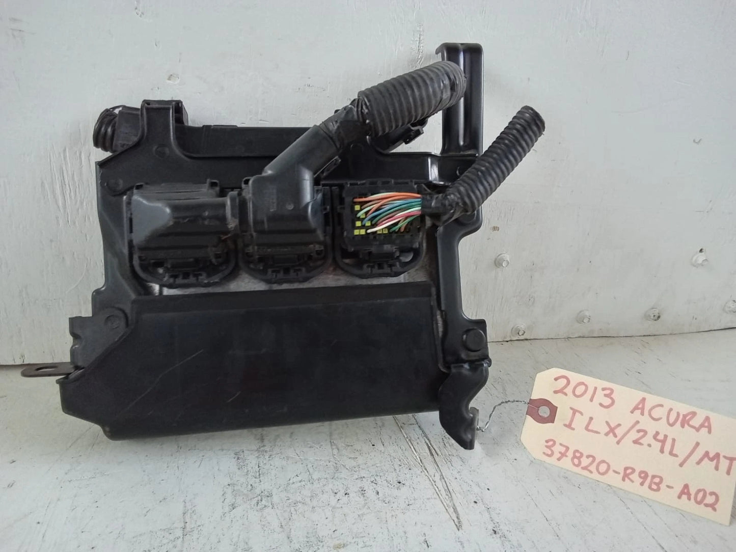 2013-2014 ACURA ILX 2.4L MT ENGINE COMPUTER CONTROL MODULE ECU ECM 37820-R9B-A02