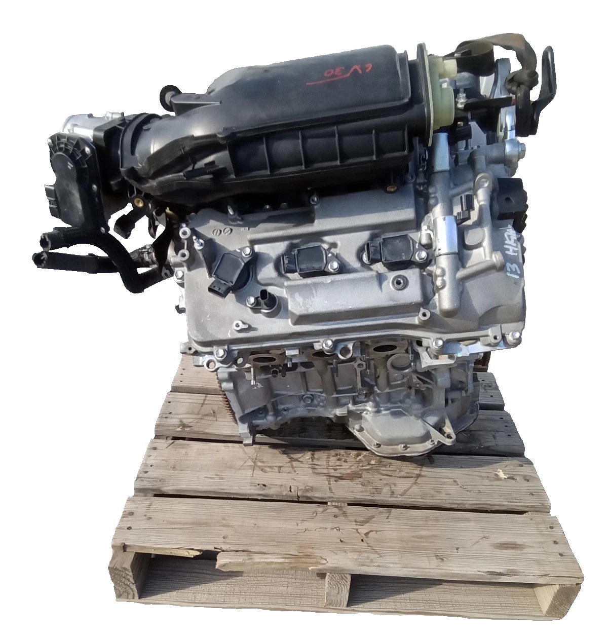 10 11 12 13 TOYOTA HIGHLANDER 3.5L ENGINE MOTOR ASSY W/ OIL COOLER 2GRFE GRADE A