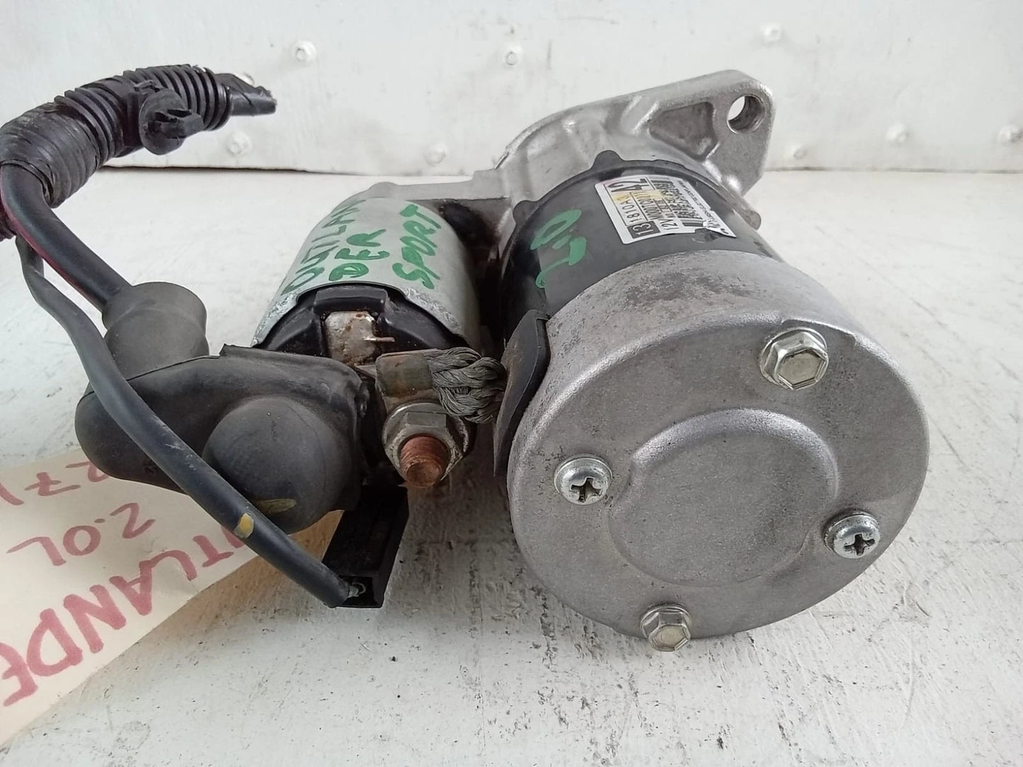 2016-2020 MITSUBISHI OUTLANDER SPORT 2.0L STARTER MOTOR - M000TC0271 | 1810A3