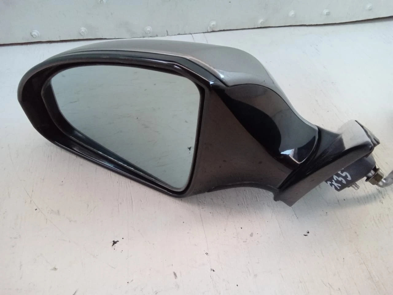 2006-2008 INFINITI FX35 FX45 POWER DOOR MIRROR LH LEFT DRIVER SIDE COLOR GRAY 96302CL80B
