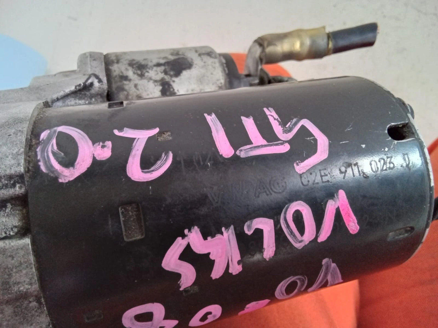 2006-2014 VOLKSWAGEN GOLF GTI 2.0L STARTER MOTOR 02E-911-023-J | 1-005-831-445