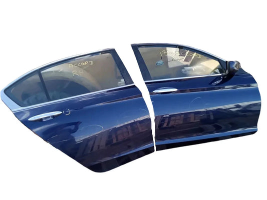 13-17 HONDA ACCORD SDN FRONT & REAR RIGHT PASSENGER SIDE 2 DOORS - BLUE B588PX
