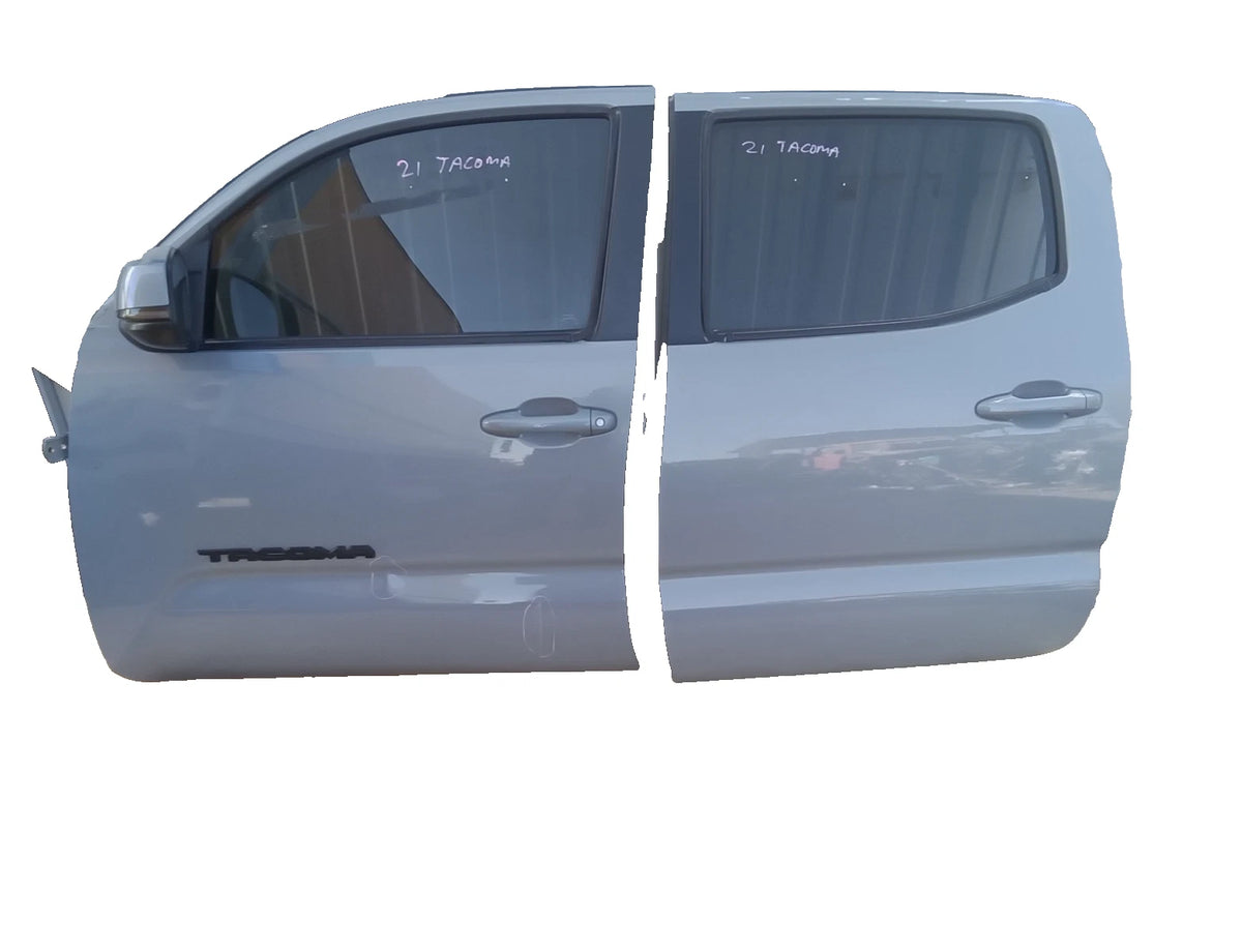 16 17 18 19 20 21 22 23 TOYOTA TACOMA CREW CAB FRONT AND REAR LEFT DOORS ASSY