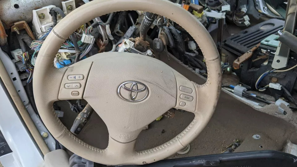 2004 2005 2006 TOYOTA SOLARA Driver Steering Wheel WITH AIRB