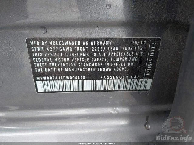 VOLKSWAGEN JETTA PASSAT BUG GOLF 2.5L 2.0 1.8 2WD AUTOMATIC TRANSMISSION PDW MAN