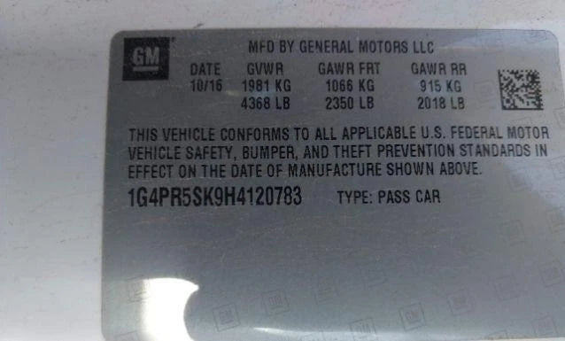 Chevy Equinox Captiva GMC Terrain Buick Verano Lacrosse Regal 2.4L ENGINE MOTOR