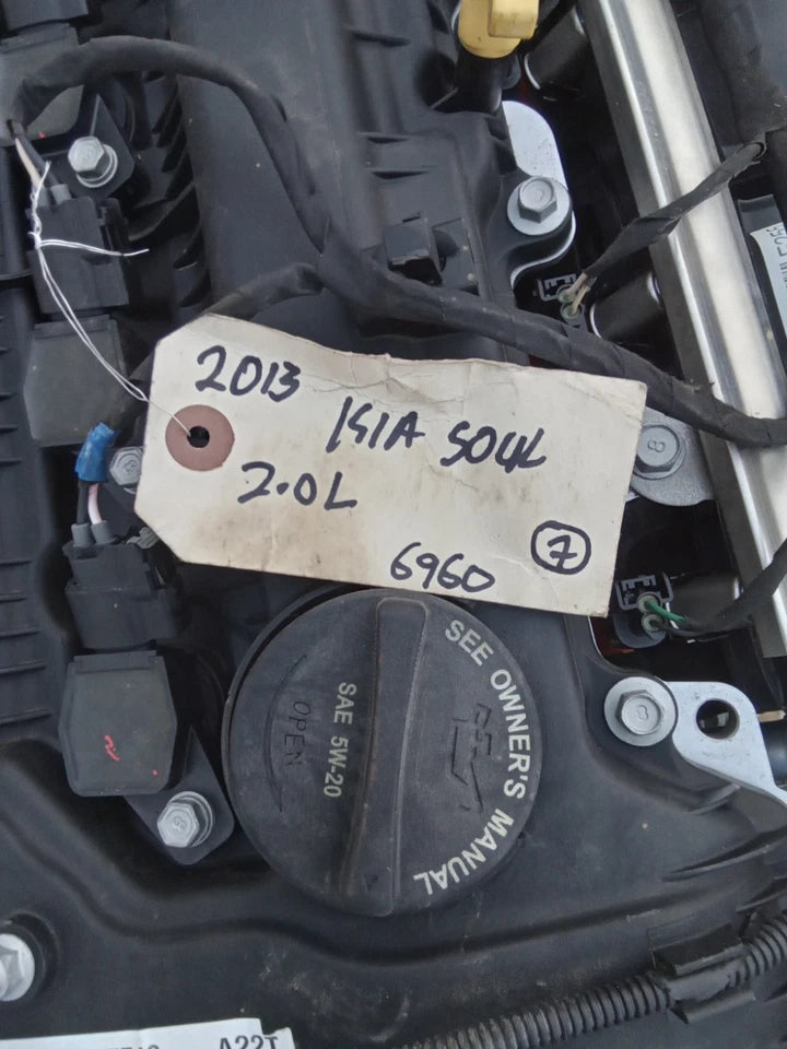2012 2013 12 13 KIA SOUL 2.0L ENGINE MOTOR ASSEMBLY VIN 6 W/O AUTO STOP & START
