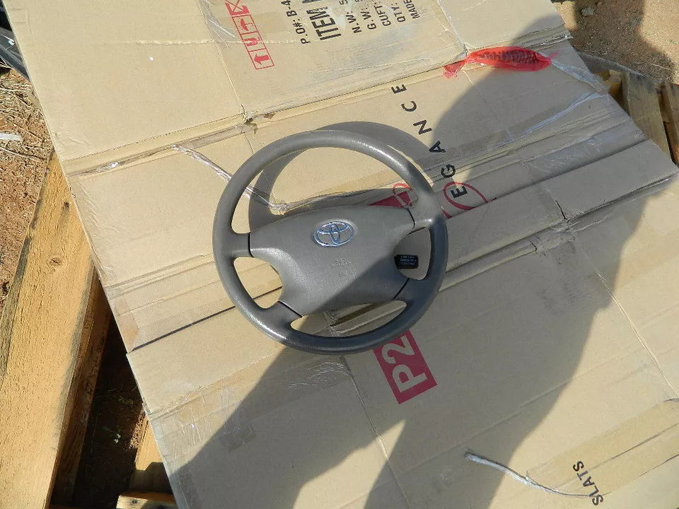 2002 2003 2004 2005 2006 TOYOTA CAMRY Driver Steering Wheel WITH AIRB