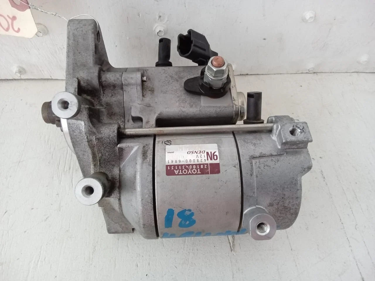 2010-2023 Toyota 4Runner 4.0L Denso starter motor 28100-31131 direct replacement part