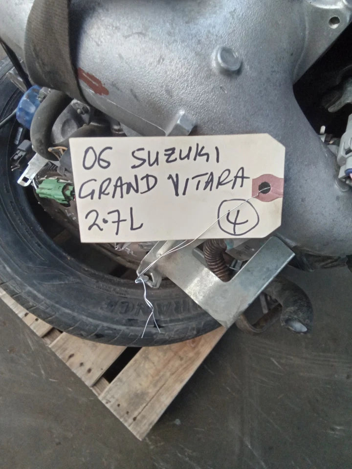2006 2007 2008 SUZUKI GRAND VITARA 2.7L V6 ENGINE MOTOR ASSEMBLY