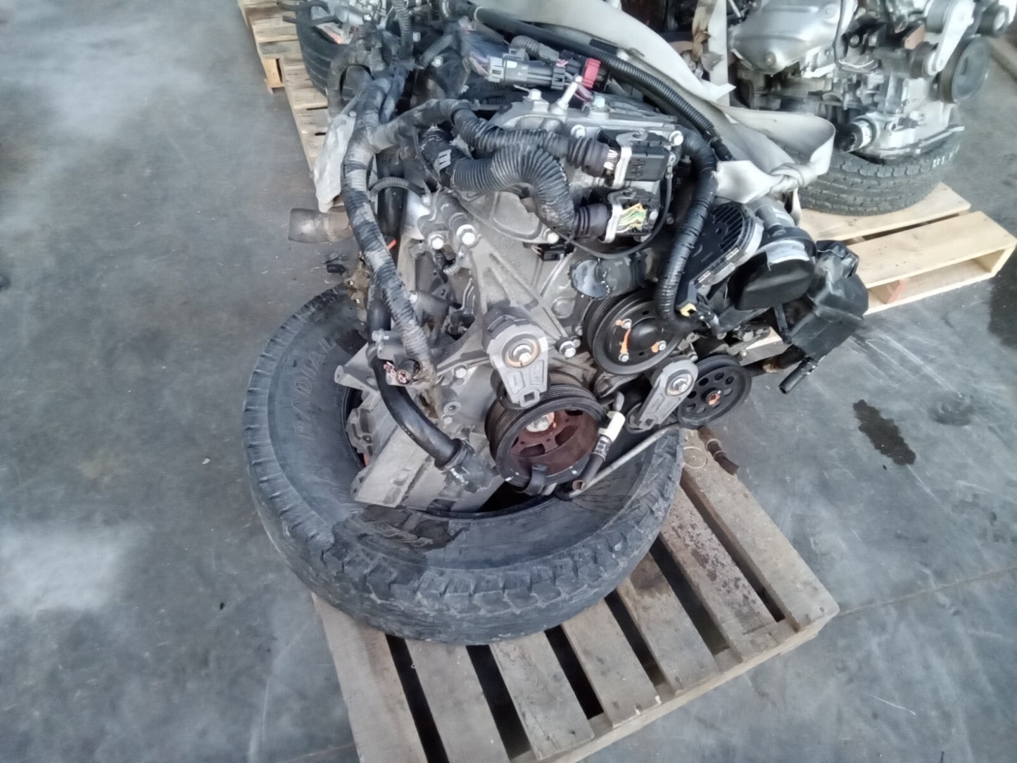 2006 CADILLAC SRX STS 3.6L VIN 7, 8th digit, opt LY7 ENGINE MOTOR ASSEMBLY 122K
