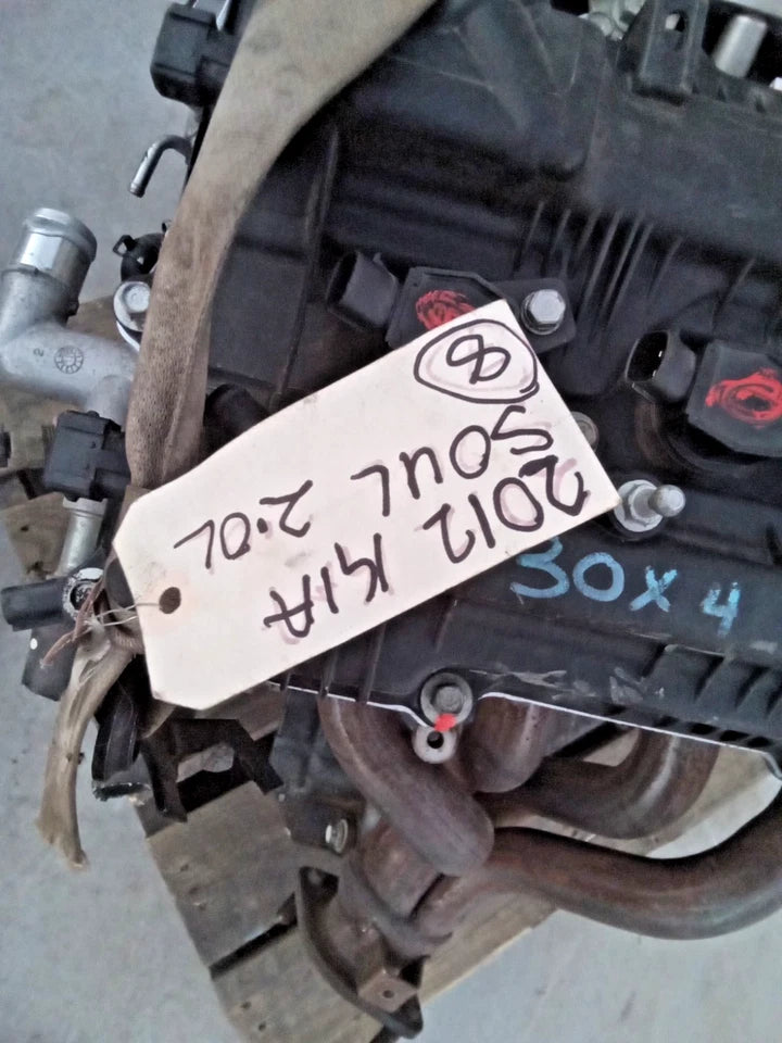2012 2013 KIA SOUL 2.0L ENGINE MOTOR ASSEMBLY VIN 6 W/O AUTO STOP & START G4NA