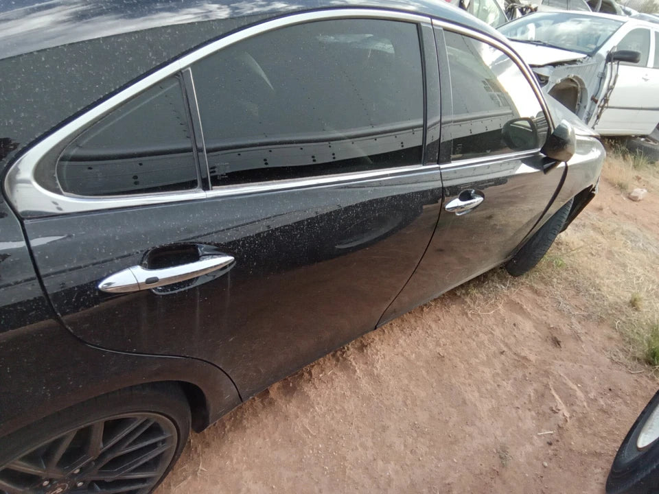 07-12 LEXUS ES350 ES 350 FRONT & REAR PASSENGER SIDE DOORS SET OF 2 BLACK COLOR