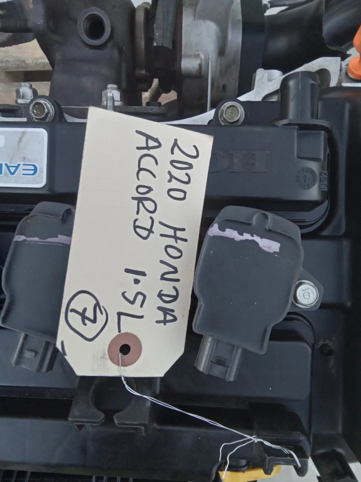 18 19 20 21 22 HONDA ACCORD 1.5L ENGINE MOTOR ASSEMBLY W/ TURBO VIN 1 L15BE