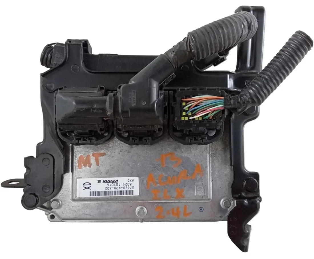 2013-2014 ACURA ILX 2.4L MT ENGINE COMPUTER CONTROL MODULE ECU ECM 37820-R9B-A02