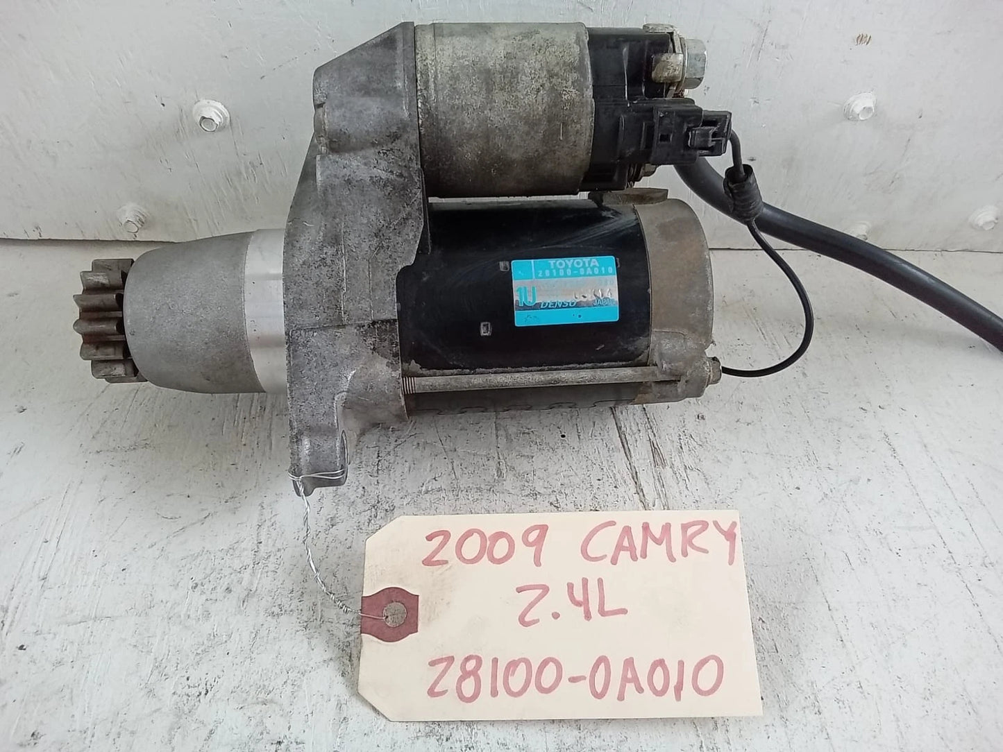 2007-2009 TOYOTA CAMRY 2.4L STARTER MOTOR - 28100-0A010 | TN428000-1080