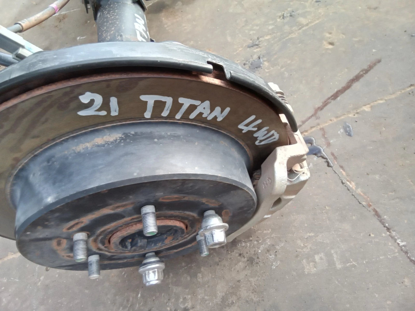 20 21 22 23 24 NISSAN TITAN REAR END DIFFERENTIAL CARRIER AXLE 4WD NON-LOCKING