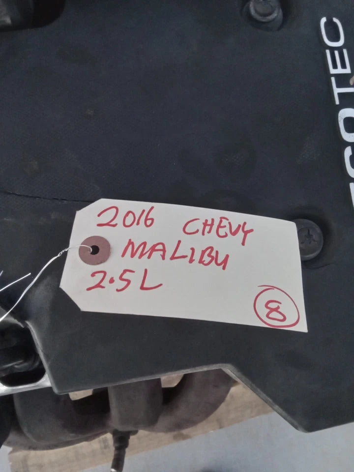 Share 16 CHEVY MALIBU 16 17 18 19 IMPALA 2.5L ENGINE MOTOR ASSEMBLY GBH LCV 70K MILES