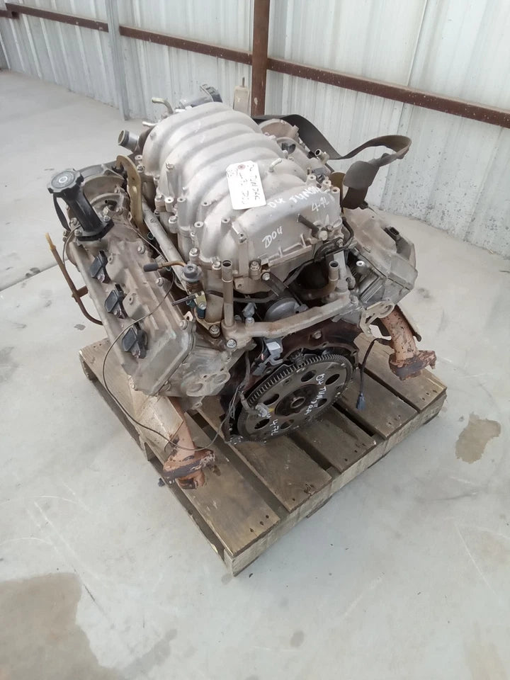 2000 2001 2002 2003 2004 TOYOTA TUNDRA 4.7L ENGINE MOTOR ASSEMBLY 2UZFE