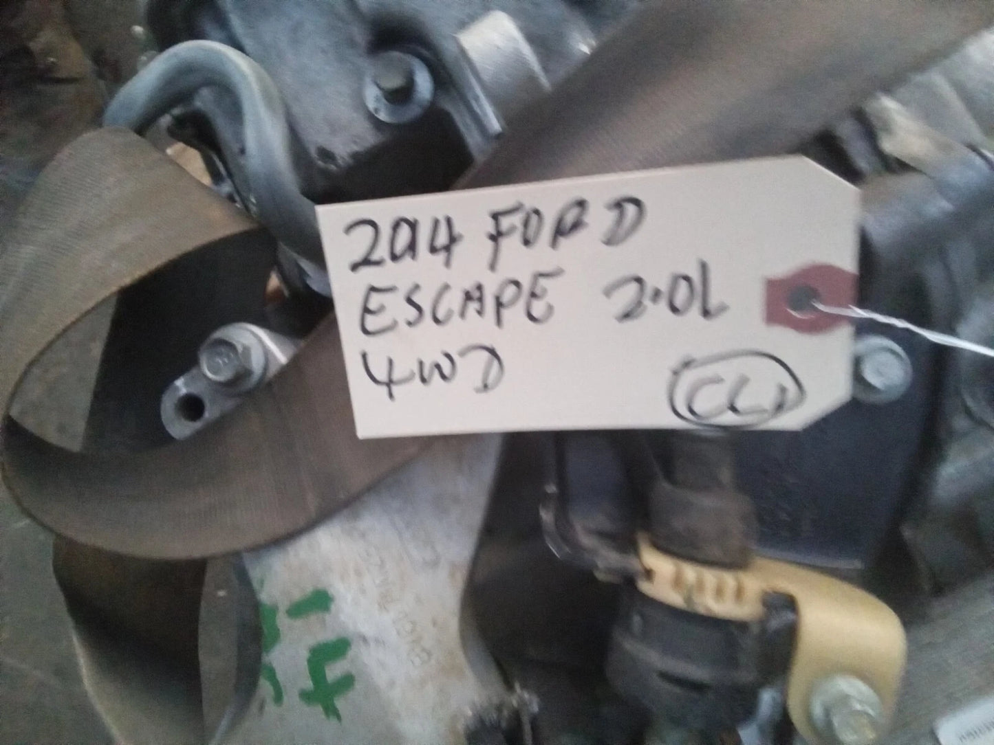 14 (FRM 04/20/14) 15 FORD ESCAPE 2.0L 4WD 4X4 AUTOMATIC TRANSMISSION W/TRANSFER