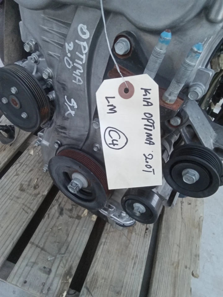 11-15 KIA OPTIMA 11-15 SPORTAGE 11-14 HYUNDAI SONATA 2.0L W/TURBO ENGINE MOTOR